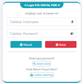Register PGRI Keerom - Persatuan Guru Republik Indonesia Cabang Kabupaten Keerom